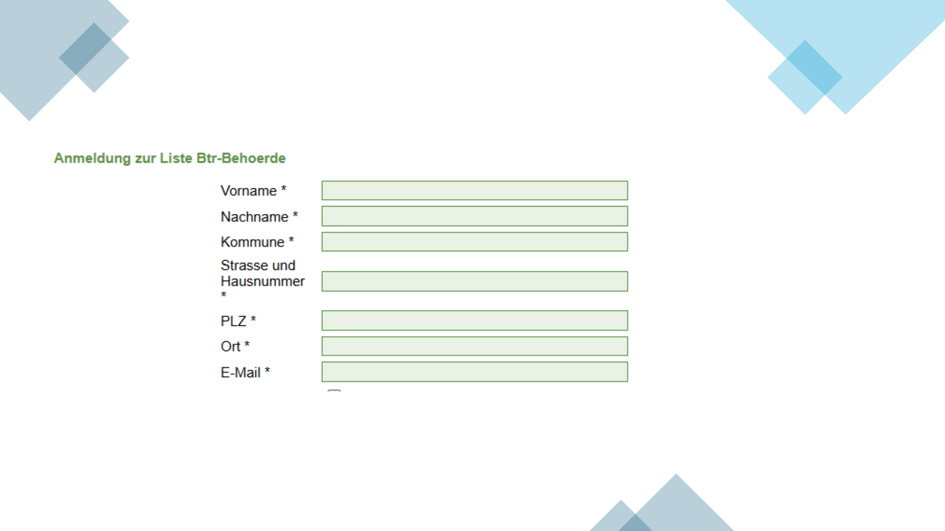 Pick Maillingliste für Betreuungsbehörden S.8